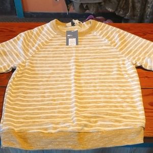 Lightweight short-sleeved sweats